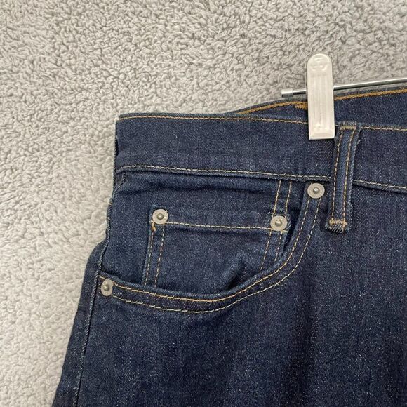 Abercrombie & Fitch Jeans Men 40x32 Blue Dark Wash Athletic Skinny - Picture 2 of 13
